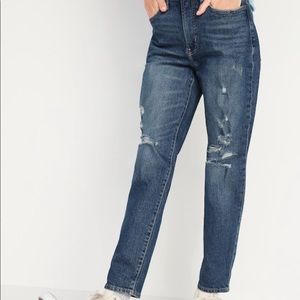 ON High Rise Distressed The O.G. Mom Jeans EUC